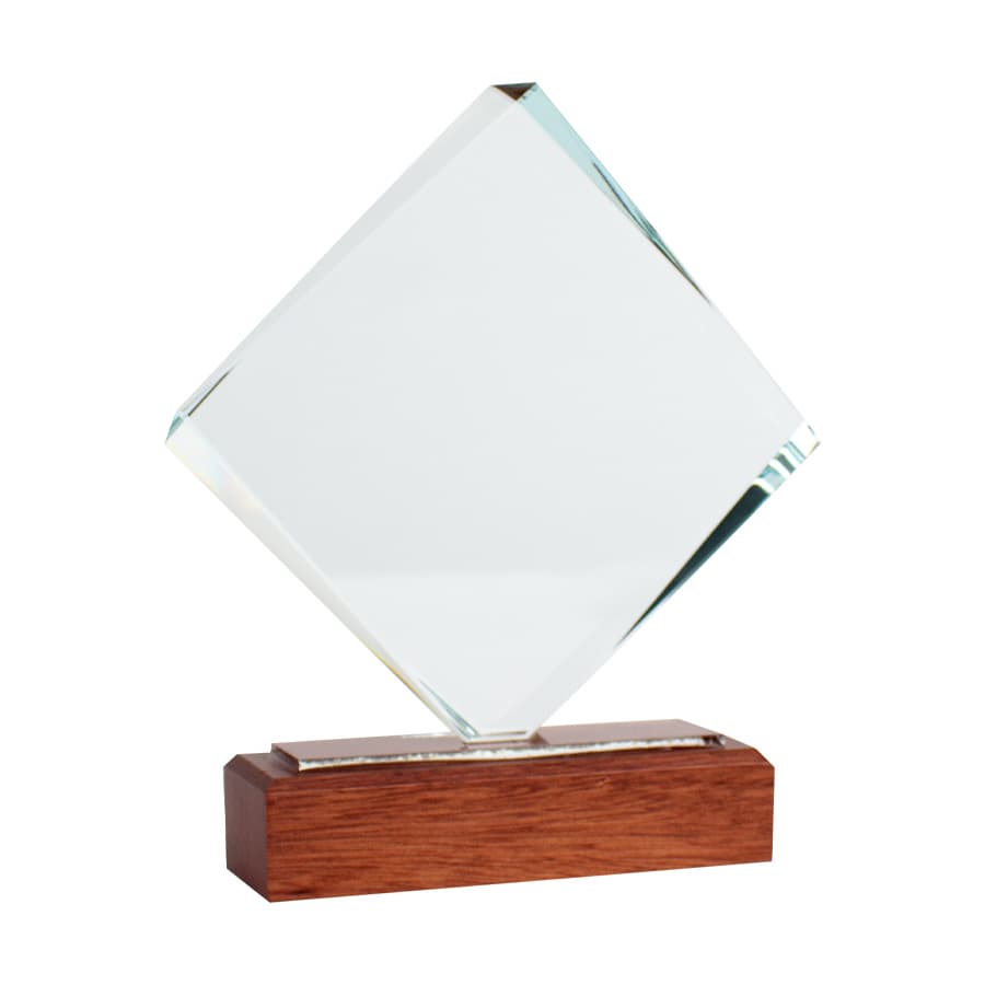 Trofeo Galvano de Madera y Cristal «Fischer» - imagen 3