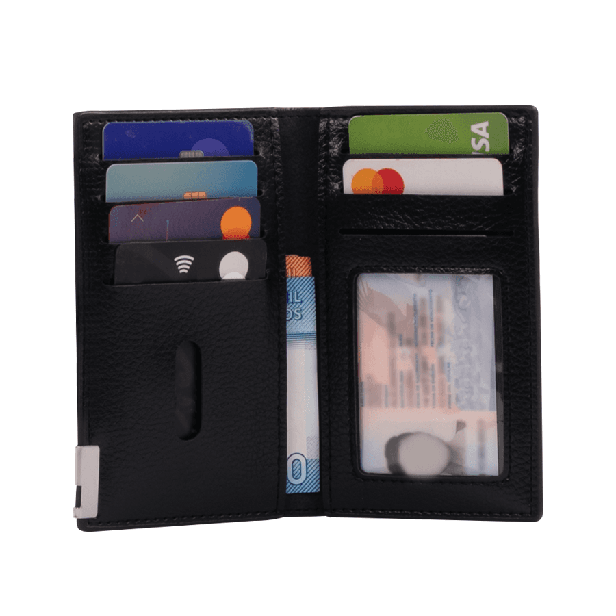 Porta-Tarjetas vertical de Eco-Cuero «LICENSE» - imagen 5