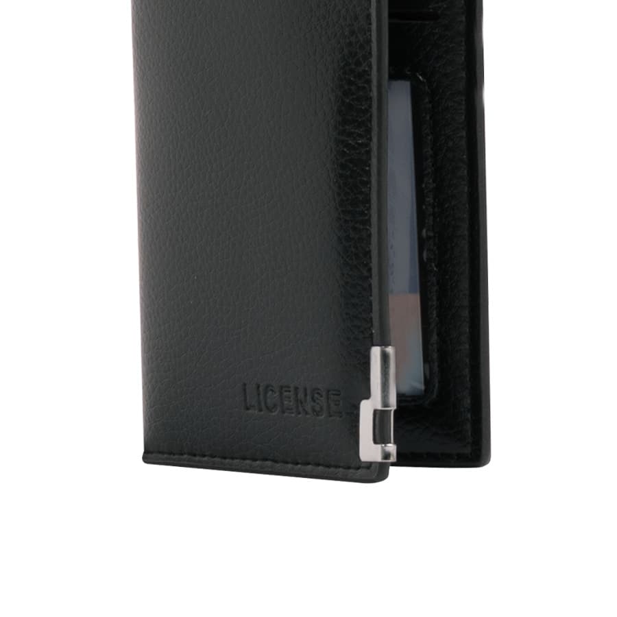 Porta-Tarjetas vertical de Eco-Cuero «LICENSE» - imagen 4