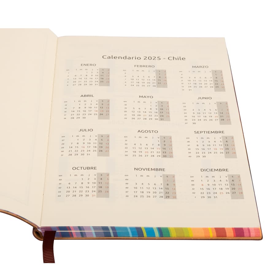 Agenda – Memo – Calendario «THOMSON» de Eco-Cuero - imagen 6