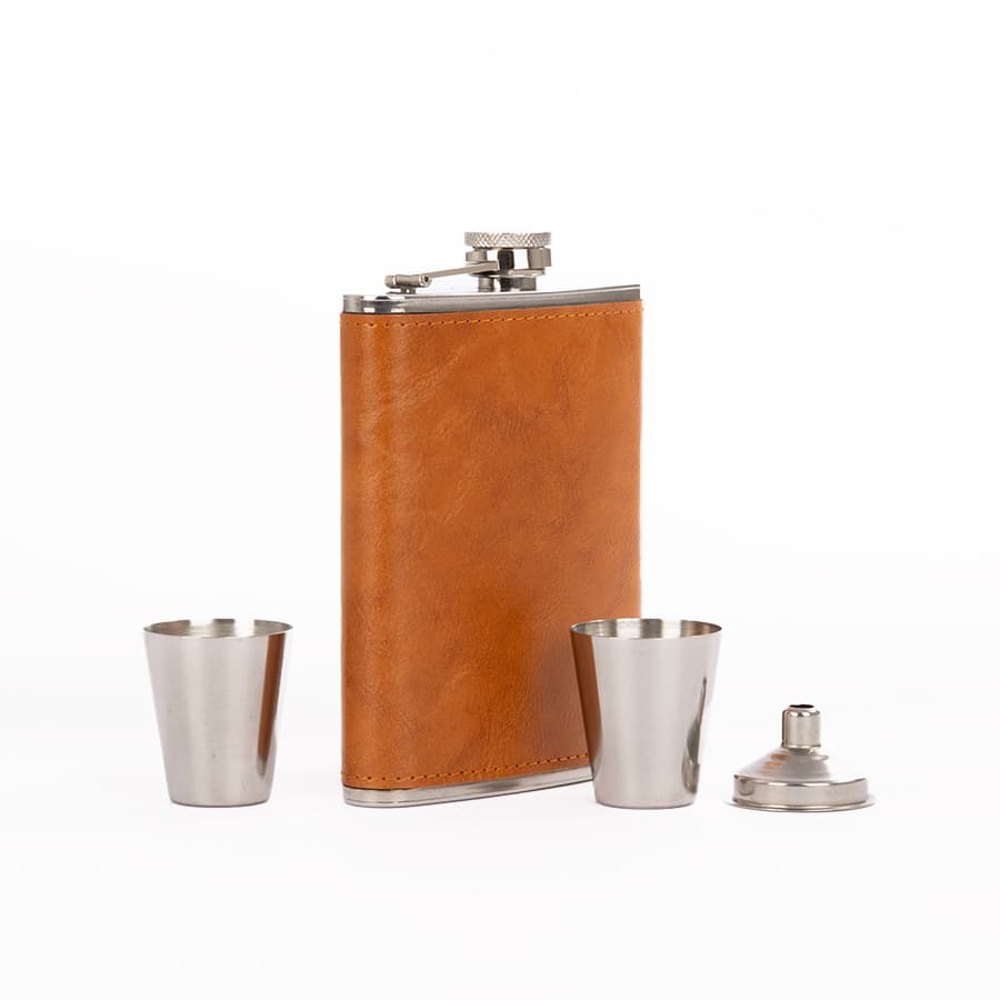 Set Petaca + Vasitos «OXFORD» - imagen 2