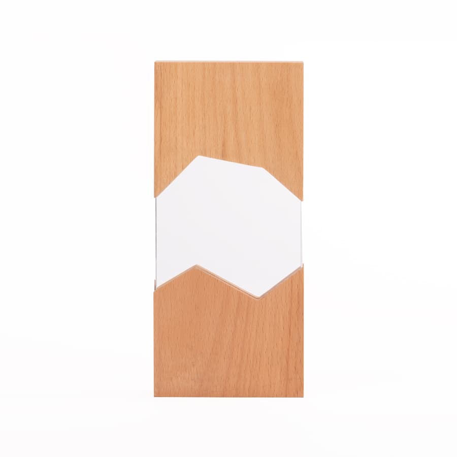 Trofeo Galvano de Madera y Cristal «Steven» - imagen 2