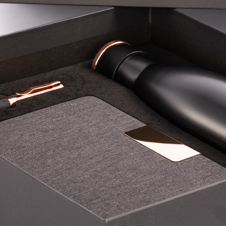 Set de Regalo «EPIC» negro con detalles encobrizados. - imagen 11