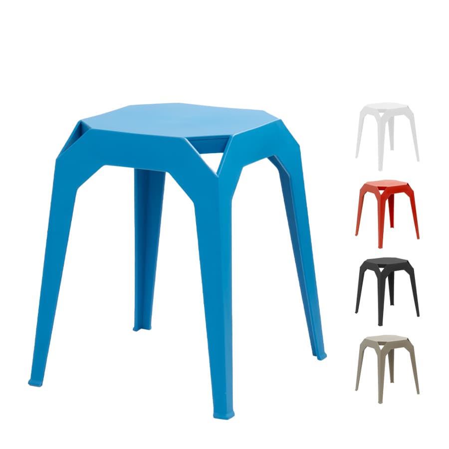 Piso apilable de plástico rígido «DENTON»