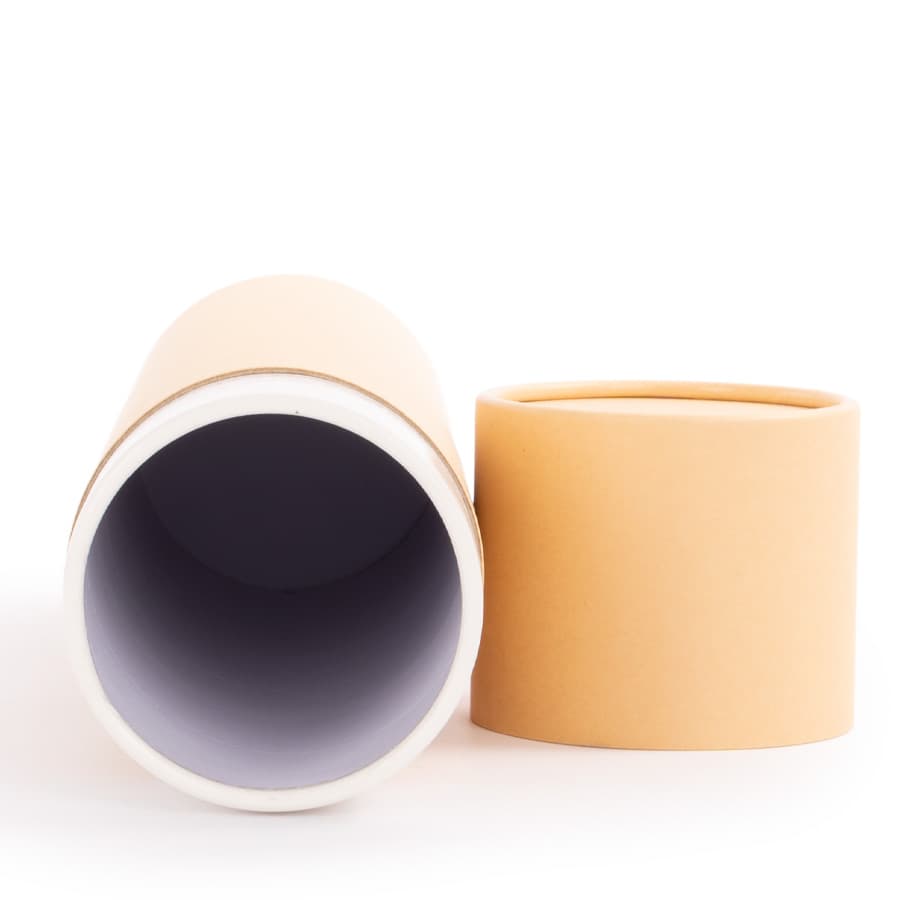 Caja tubular grande de cartón con tapa, para regalos. 2L - imagen 7