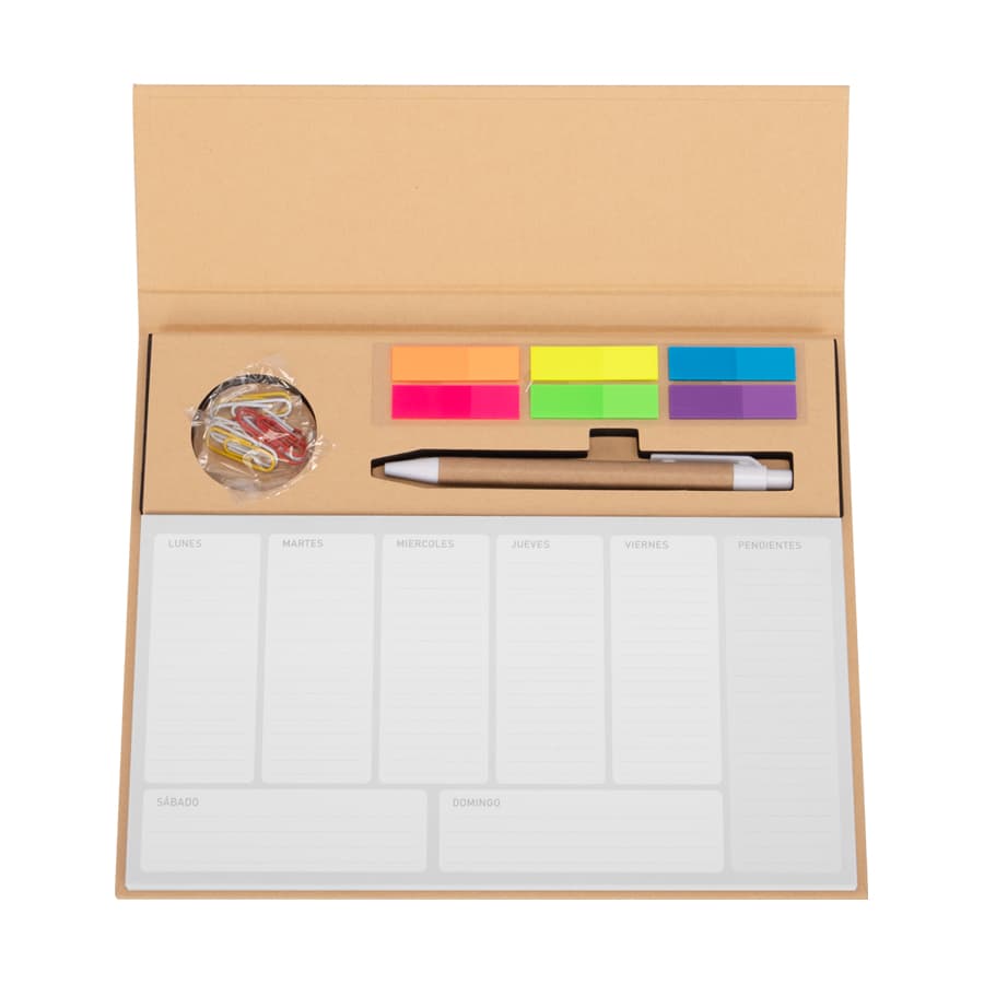 Set de Escritorio «ALTUS» con Planner semanal - imagen 7