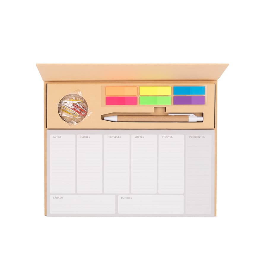 Set de Escritorio «ALTUS» con Planner semanal - imagen 3