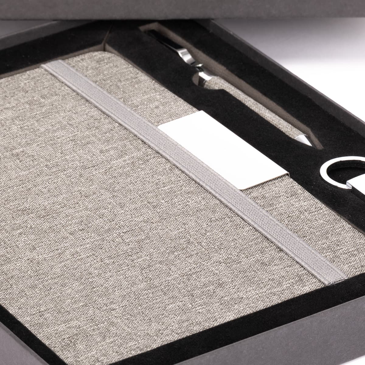 Set PARATY: Libreta de Notas, Bolígrafo y Llavero - imagen 5