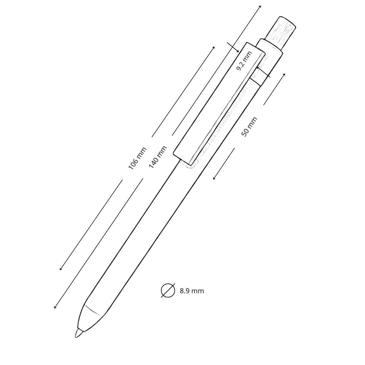 Bolígrafo retráctil BOMBAY - imagen 18