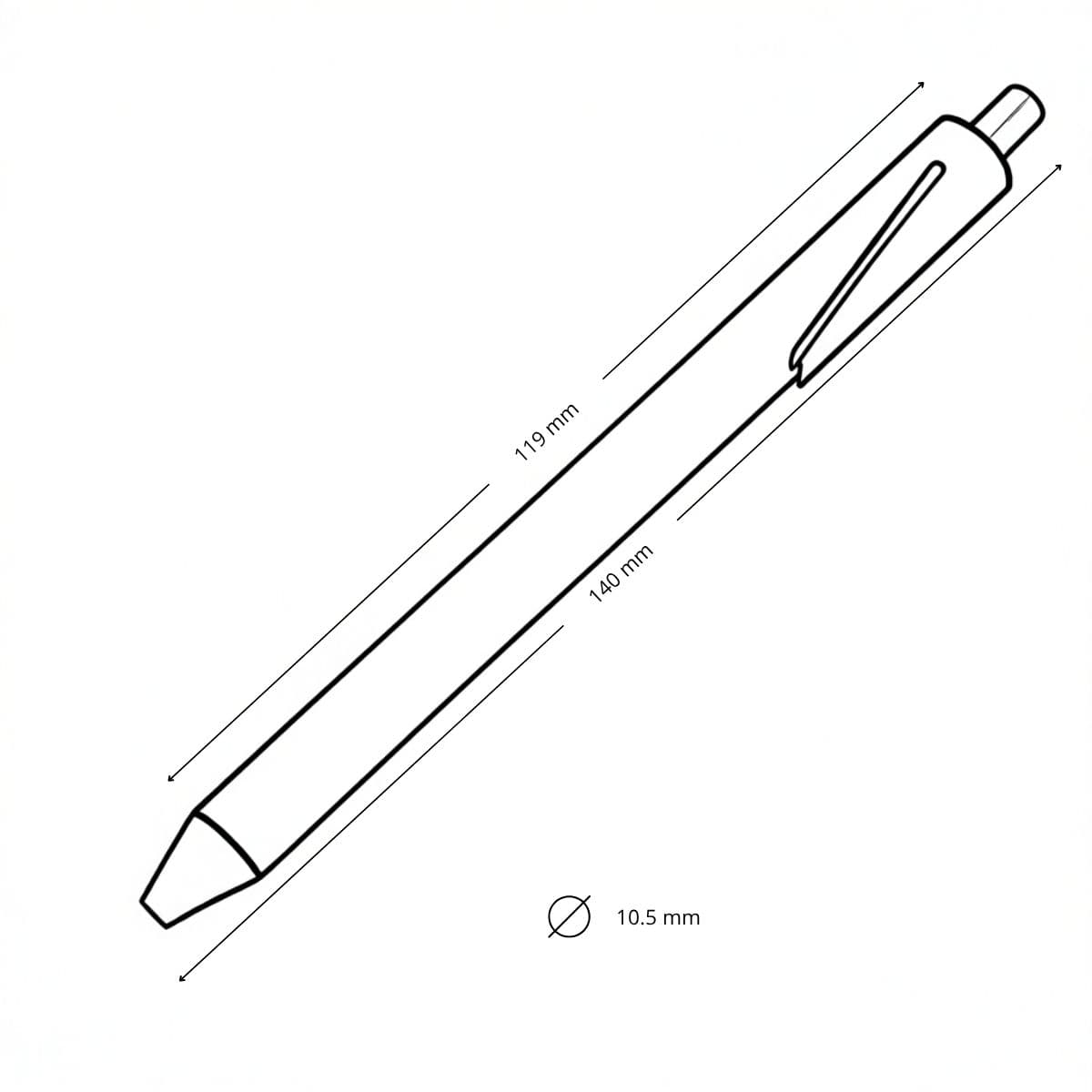 Bolígrafo retráctil CAUCA - imagen 6