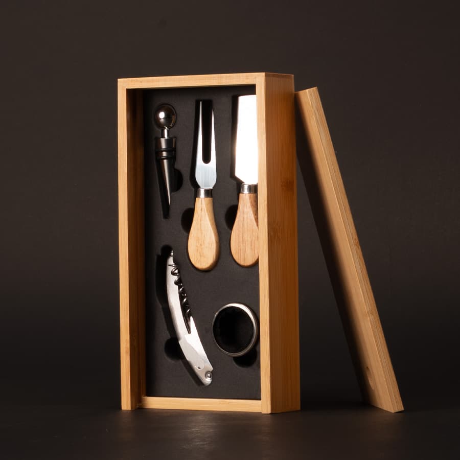 Set Wine & Cheese «FUTRONO» de Bamboo