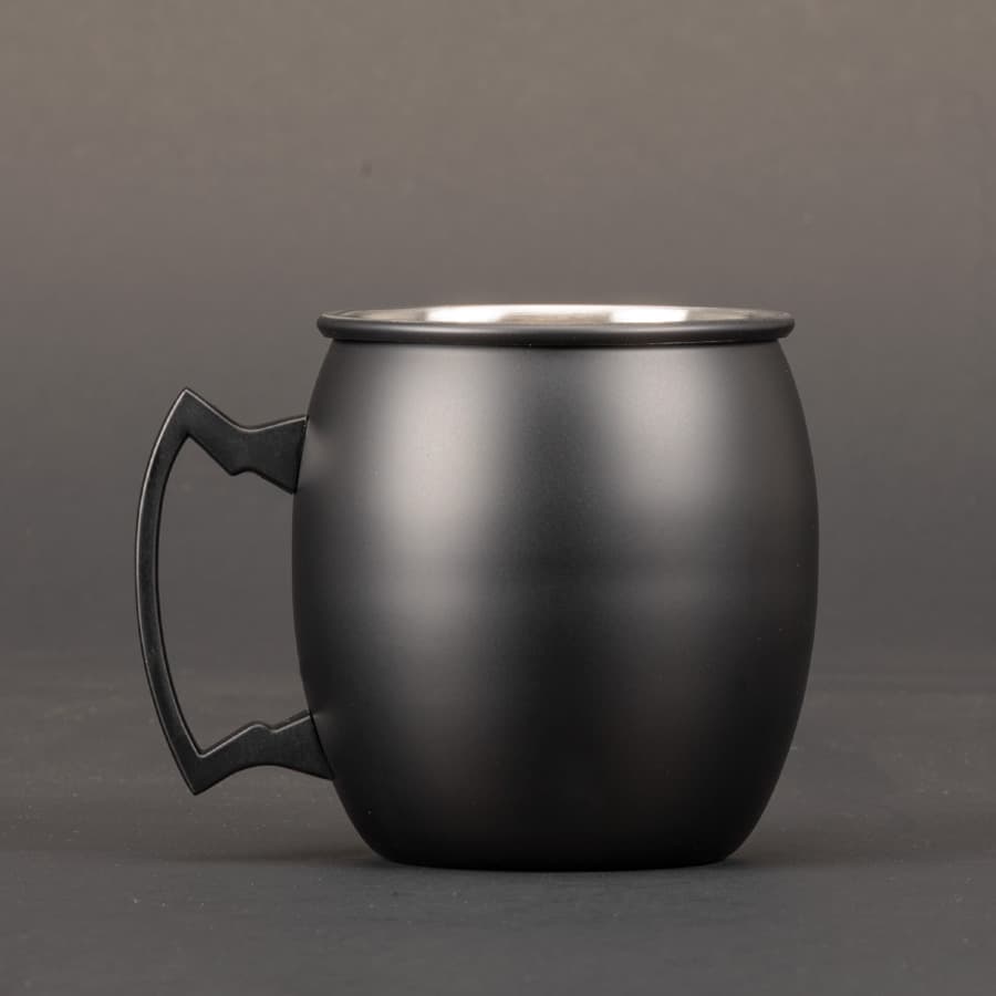 Tazón metálico «MATT BLACK» 400cc