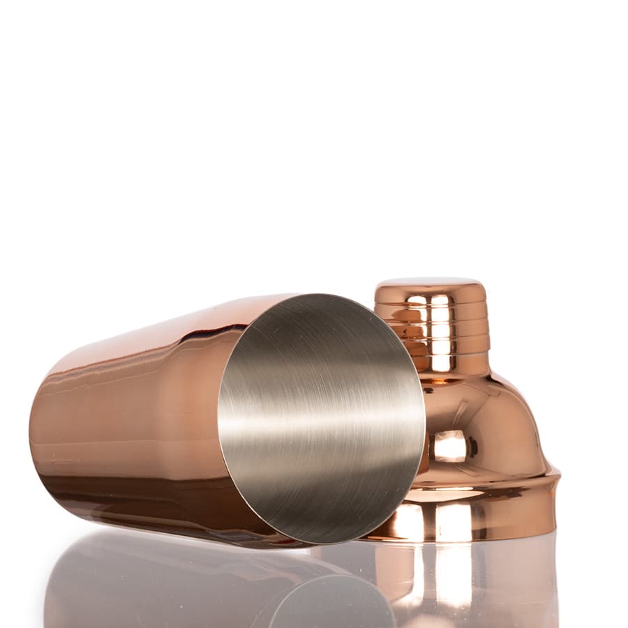 Coctelera metálica encobrizada «COPPER» 500cc - imagen 2