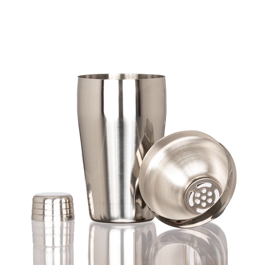 Coctelera metálica plateada «SILVER» 500cc - imagen 4