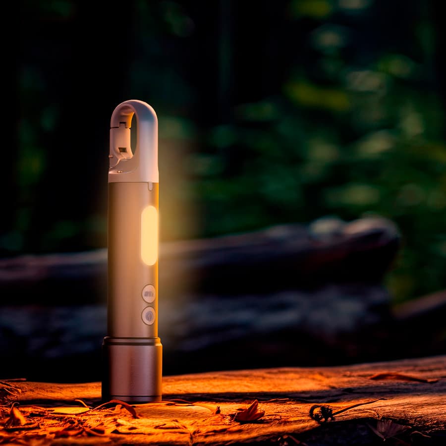 USB Linterna Táctica y lámpara recargable «HOOK» 15-en-1 - imagen 19