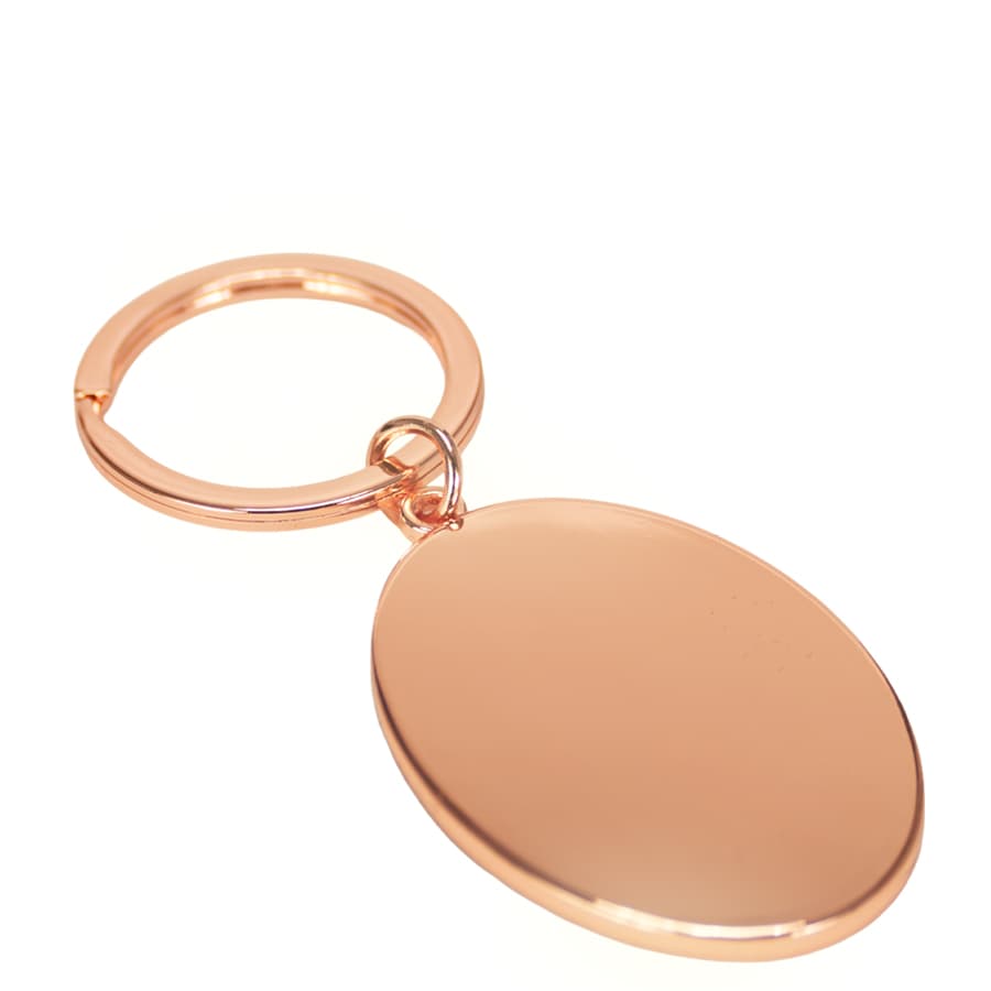 Llavero ovalado encobrizado negro «SAM» - imagen 2