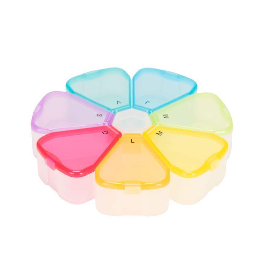 Pastillero Plástico 7 días «FLOWER» - imagen 7