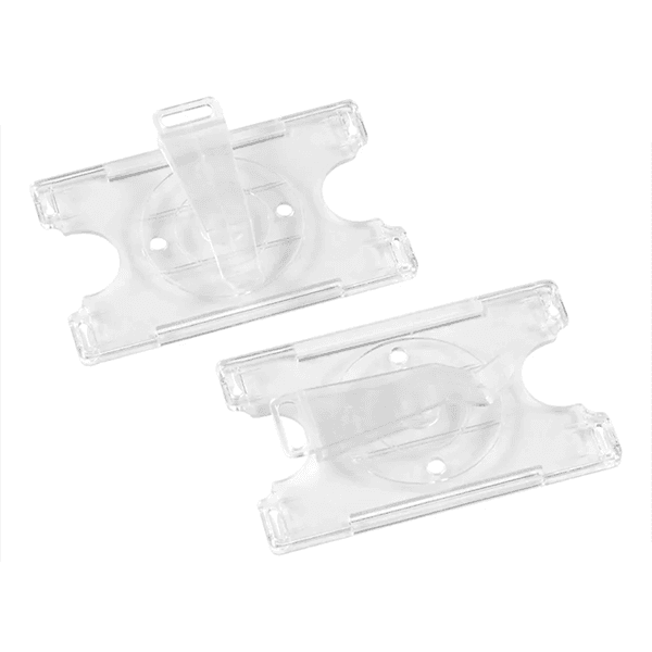 Portacredencial giratorio Acrílico Transparente T35