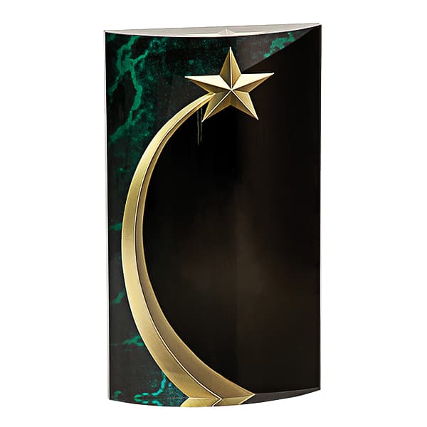 Acrílico Láser Estrella Verde SKU 14