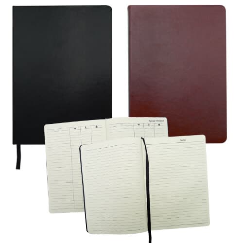 Libreta Agenda Símil Cuero N44