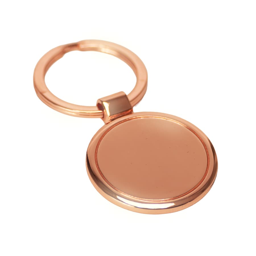 Llavero redondo encobrizado «COPPER»