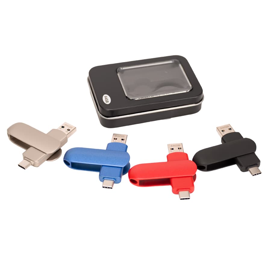 Pendrive giro OTG USB 3.0 / Type C, 64GB